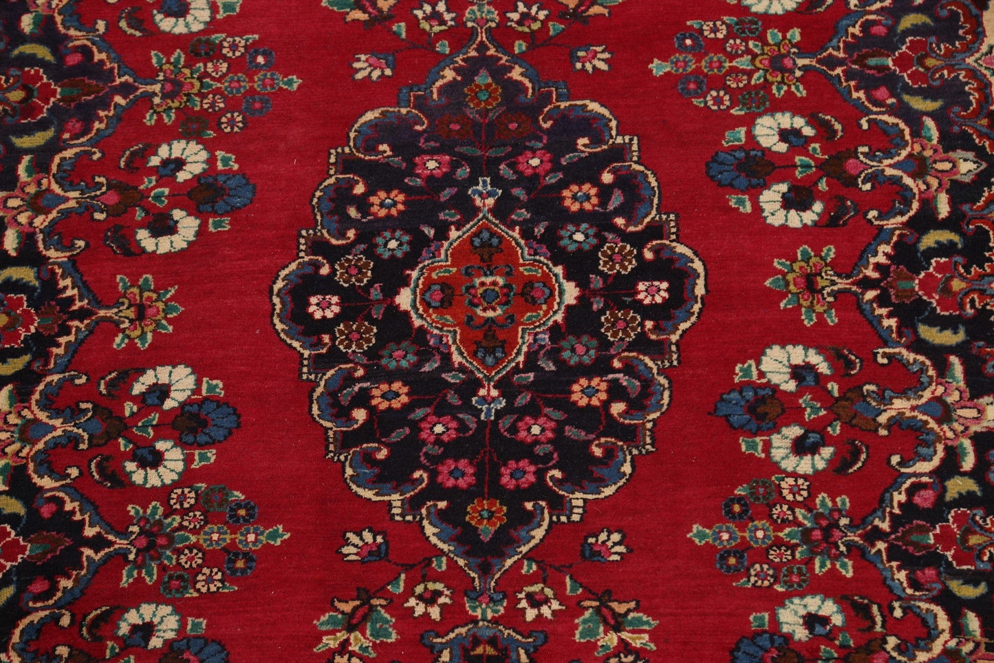 Floral Mashad Persian Area Rug 7x10