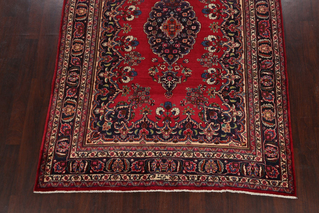 Floral Mashad Persian Area Rug 7x10