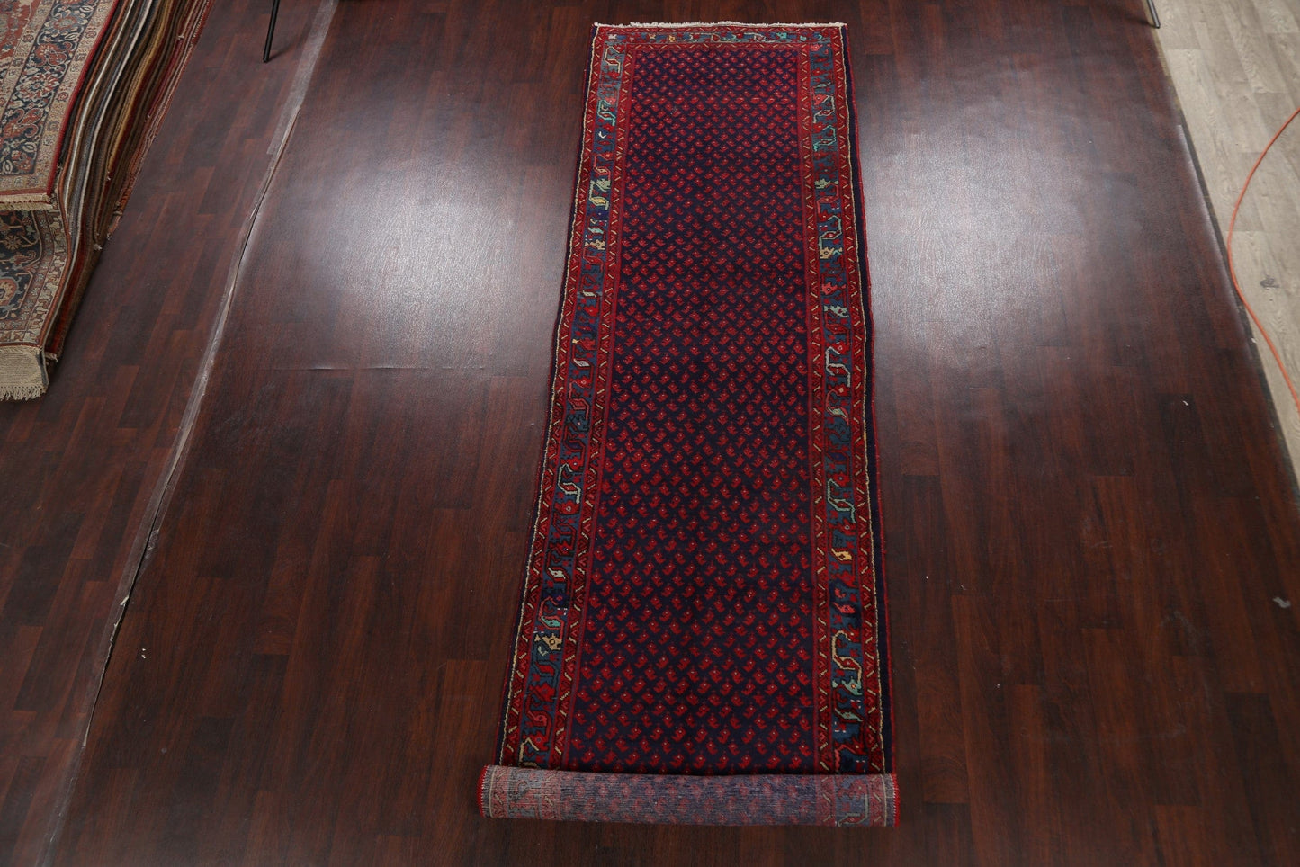 Boteh Botemir Persian Runner Rug 4x13