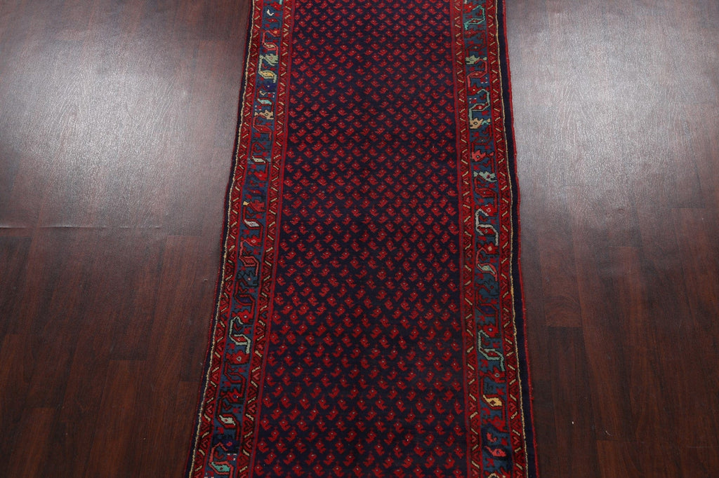 Boteh Botemir Persian Runner Rug 4x13