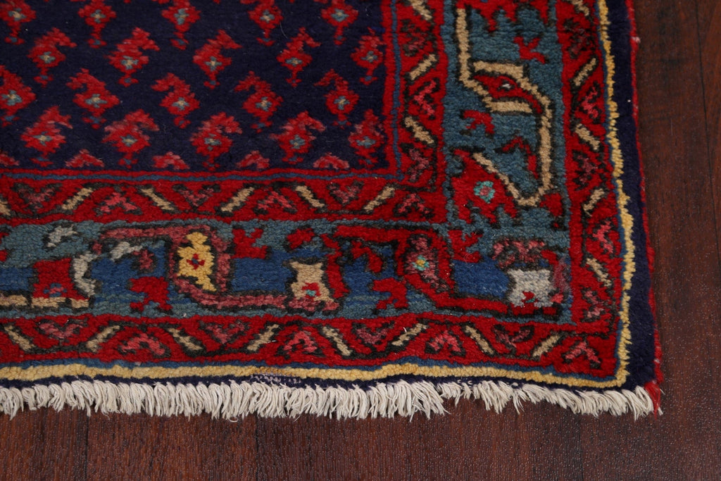 Boteh Botemir Persian Runner Rug 4x13