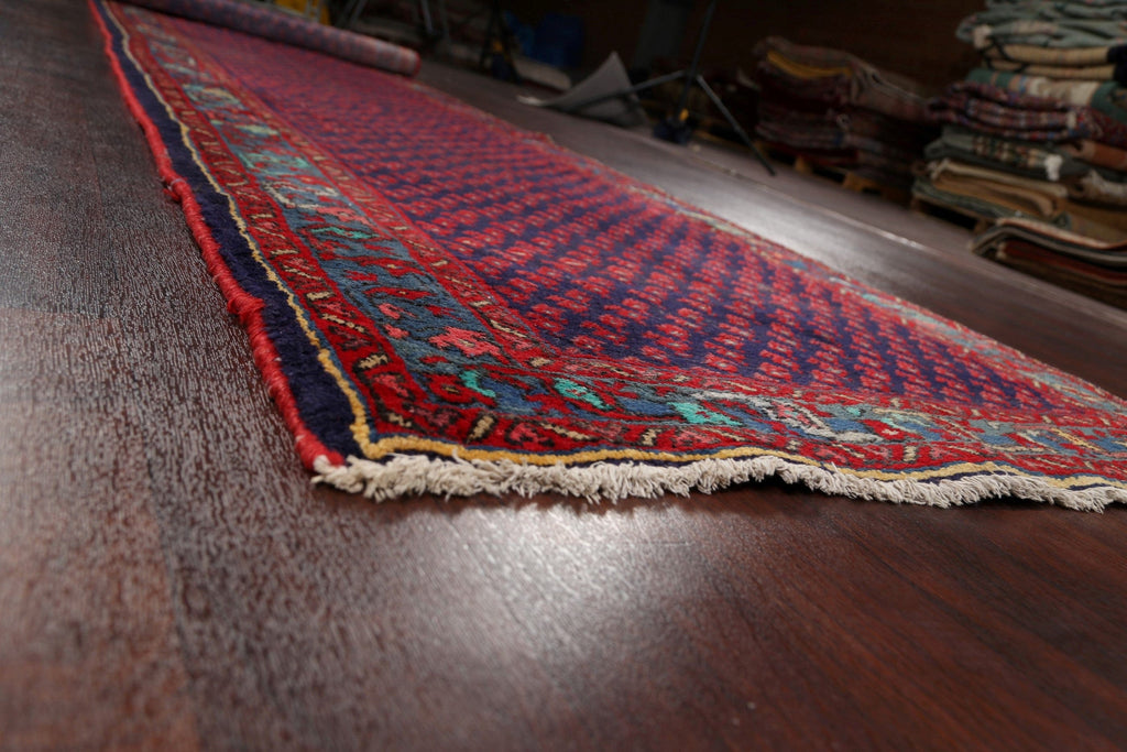 Boteh Botemir Persian Runner Rug 4x13