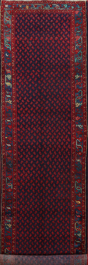 Boteh Botemir Persian Runner Rug 4x13