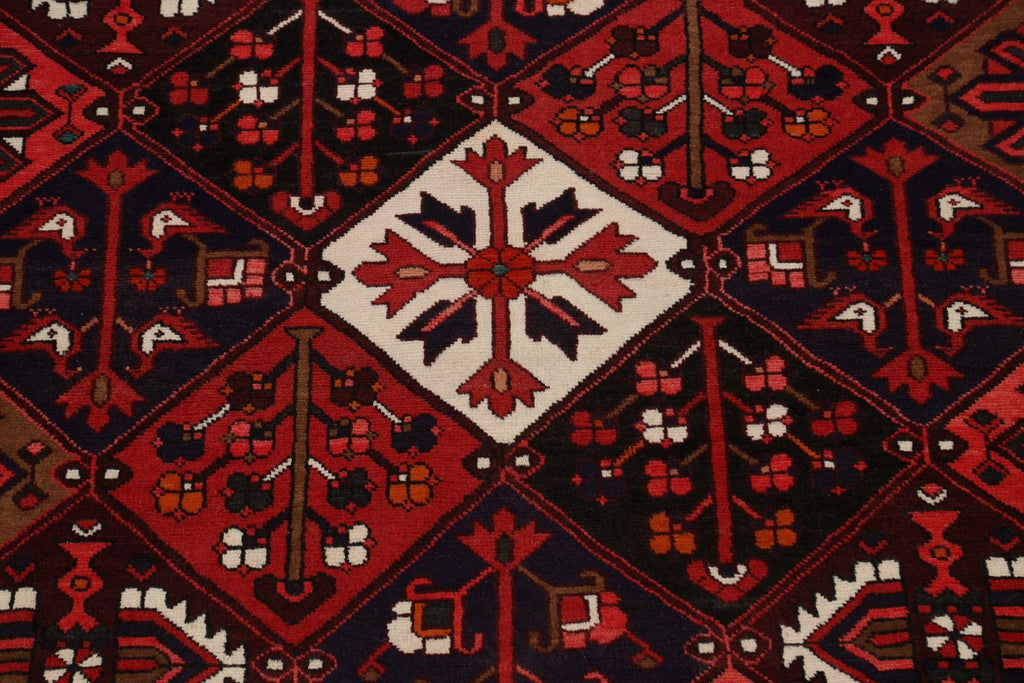 Geometric Bakhtiari Persian Area Rug 7x10