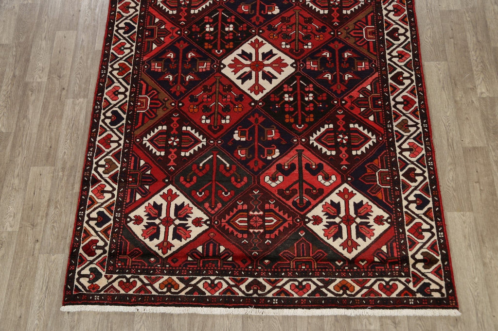 Geometric Bakhtiari Persian Area Rug 7x10