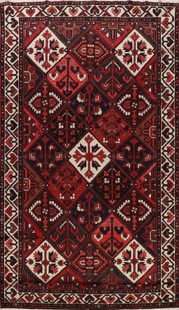 Geometric Bakhtiari Persian Area Rug 7x10