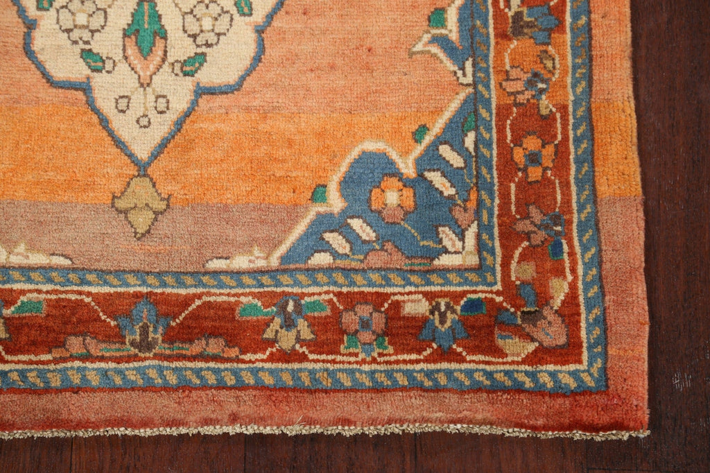 Geometric Sarouk Persian Area Rug 2x2