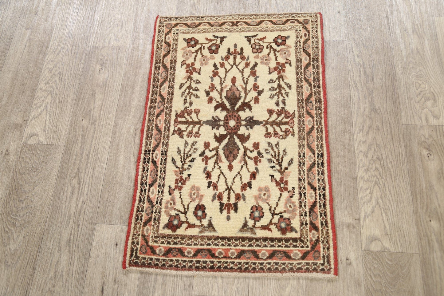 Floral Hamedan Persian Area Rug 2x3