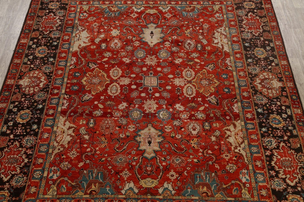 100% Vegetable Dye Heriz Serapi Persian Area Rug 10x12