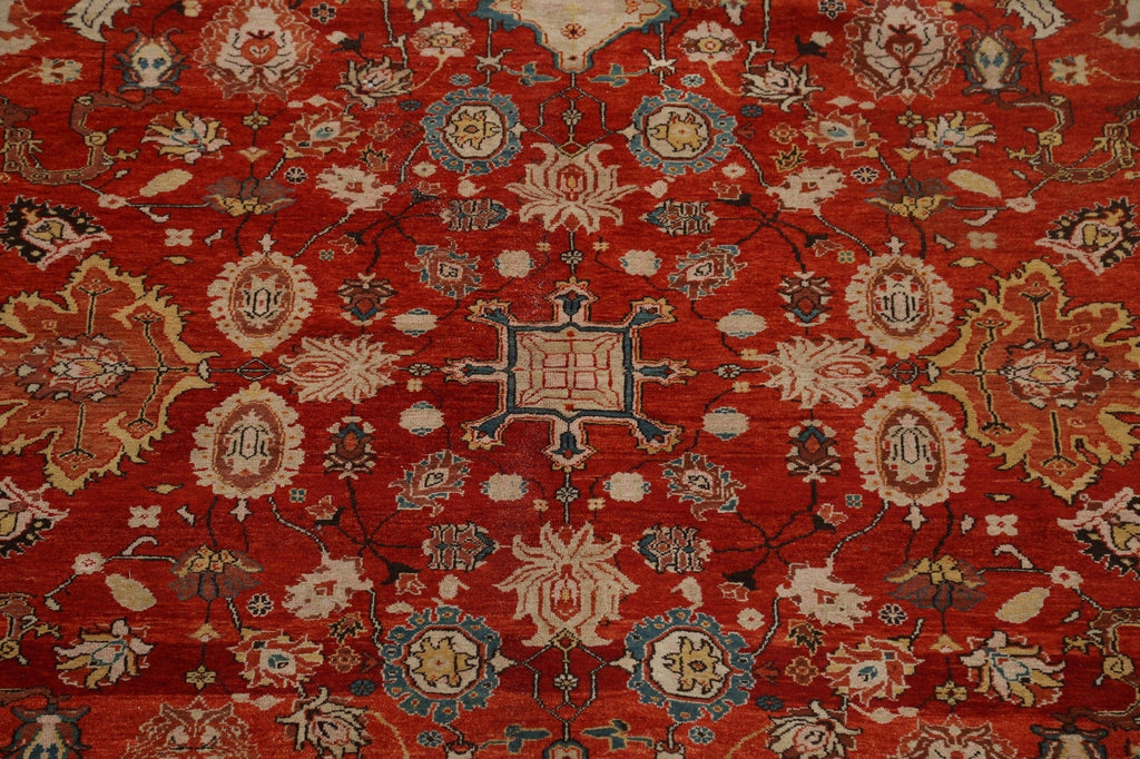 100% Vegetable Dye Heriz Serapi Persian Area Rug 10x12