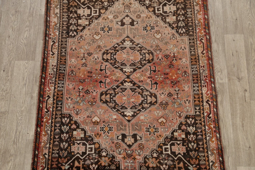 Geometric Shiraz Persian Area Rug 4x5