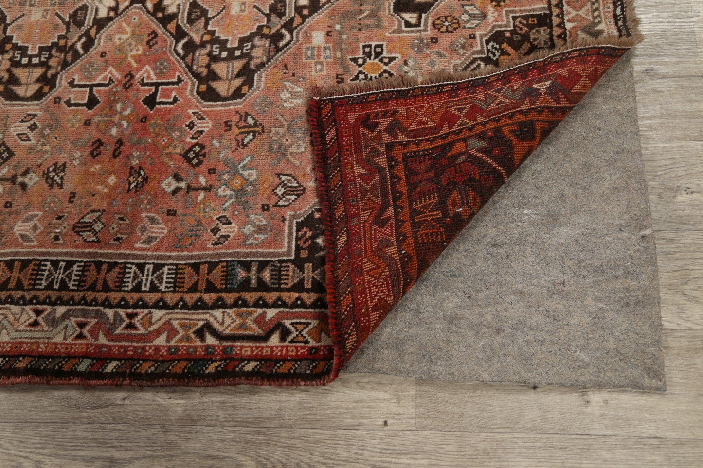 Geometric Shiraz Persian Area Rug 4x5