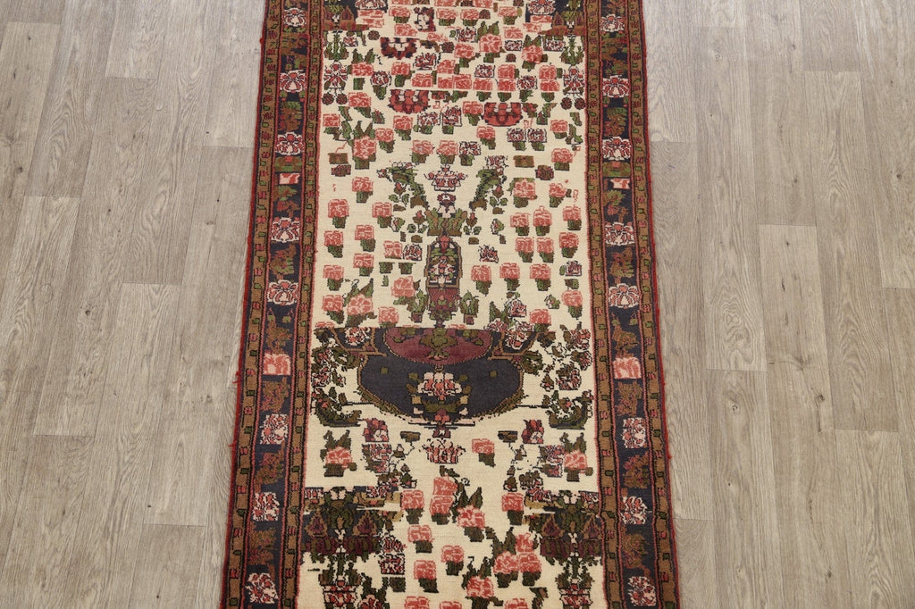 Geometric Malayer Persian Runner Rug 3x7