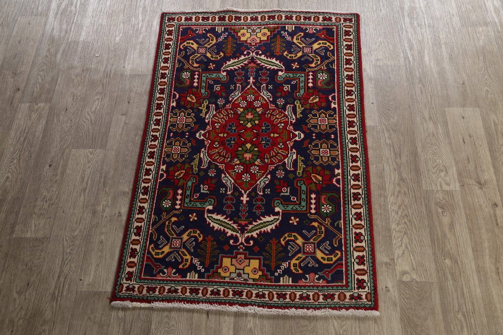 Geometric Tabriz Persian Area Rug 3x5