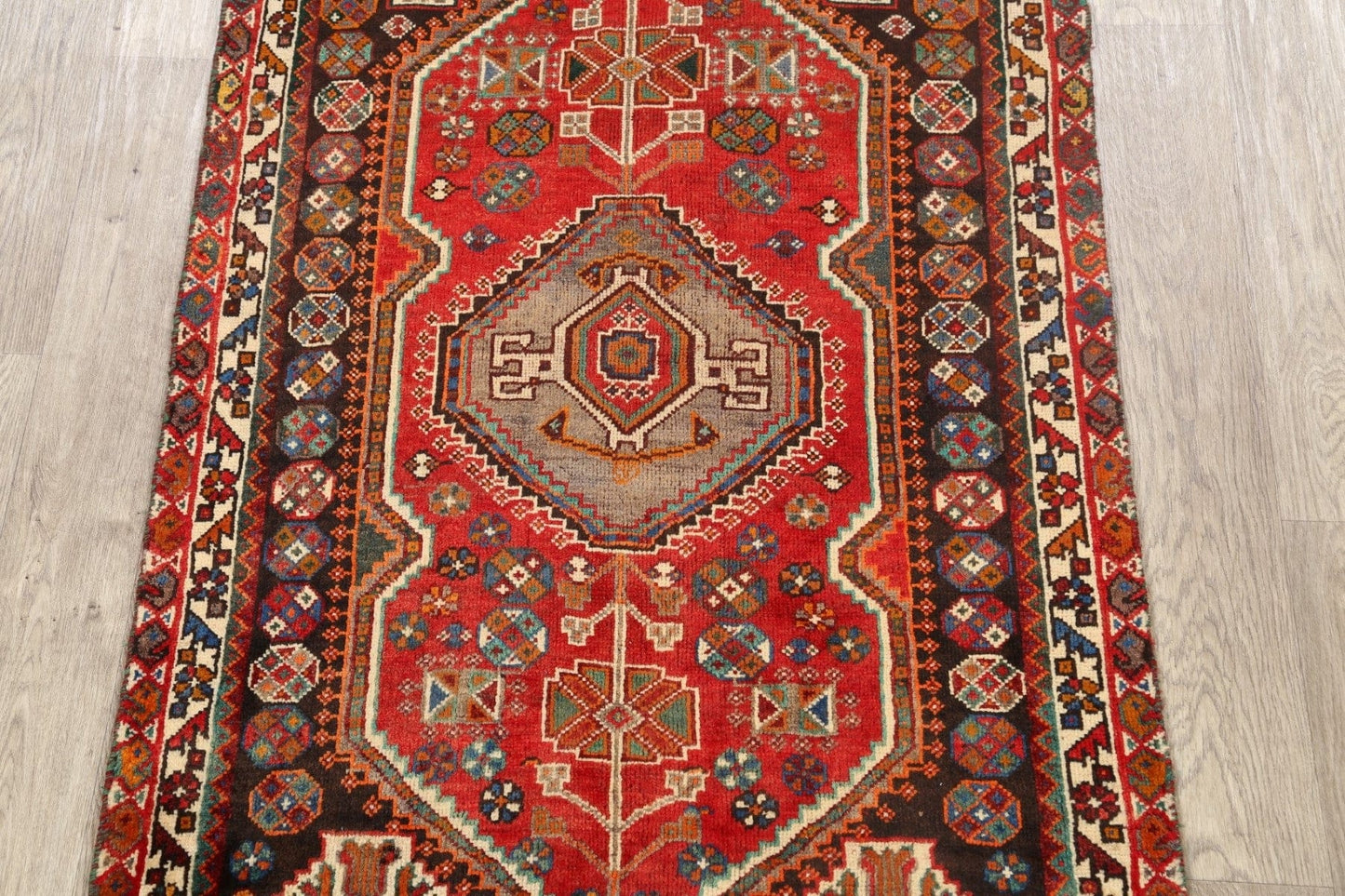 Geometric Shiraz Persian Area Rug 3x5