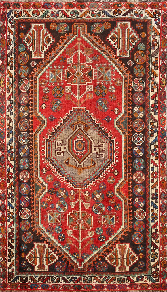 Geometric Shiraz Persian Area Rug 3x5