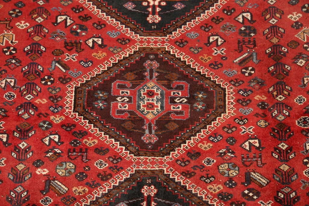 Geometric Shiraz Persian Area Rug 4x5