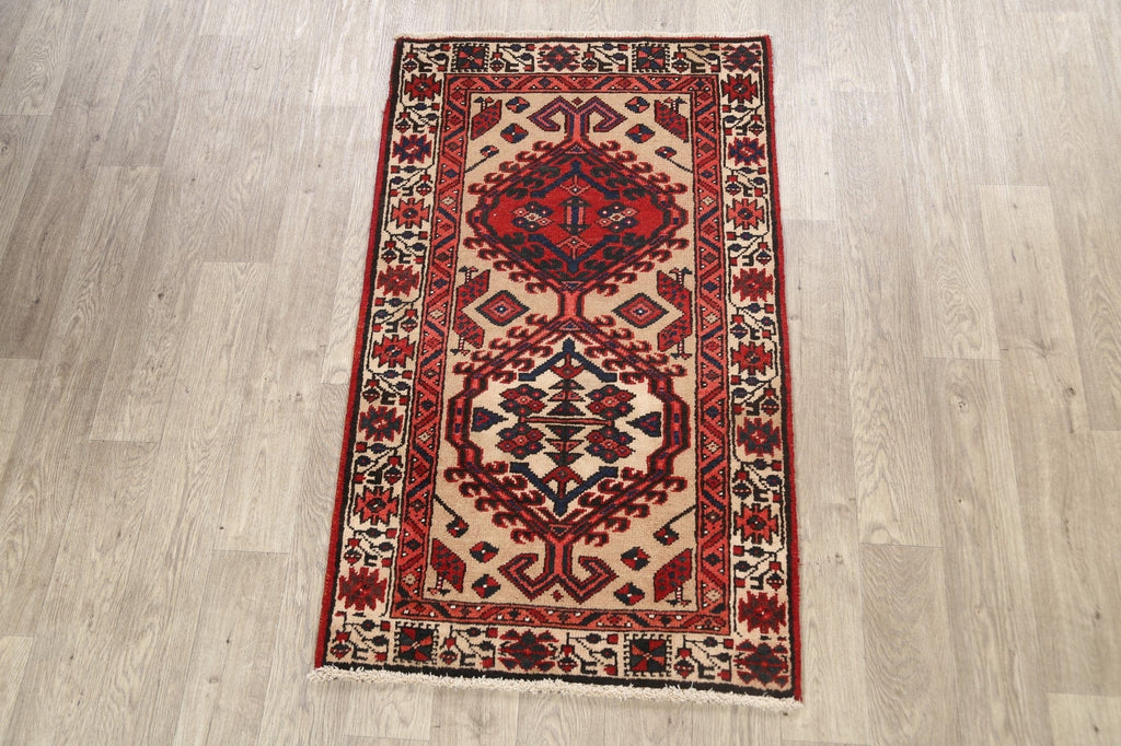 Geometric Meshkin Persian Area Rug 3x5