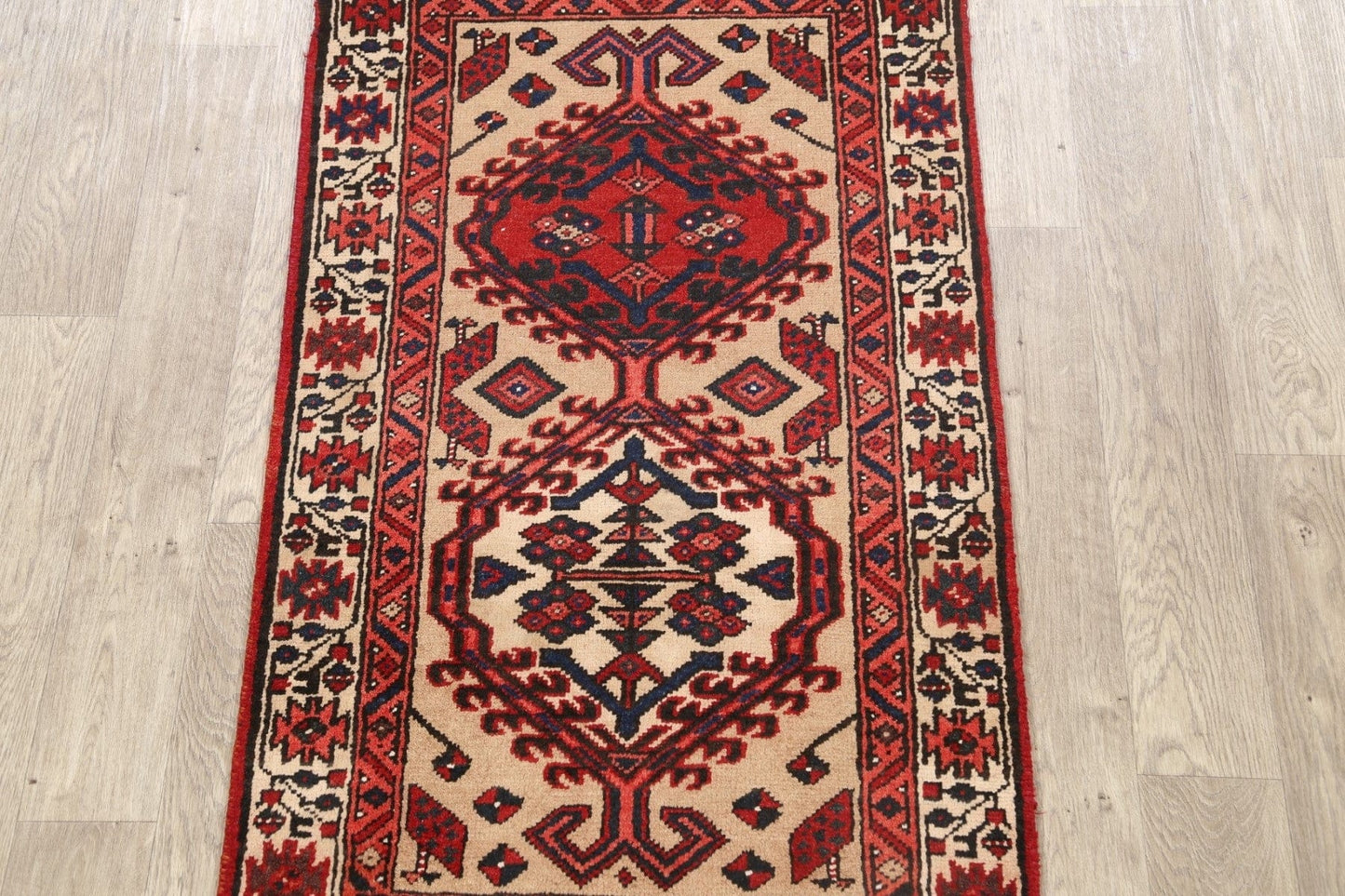 Geometric Meshkin Persian Area Rug 3x5