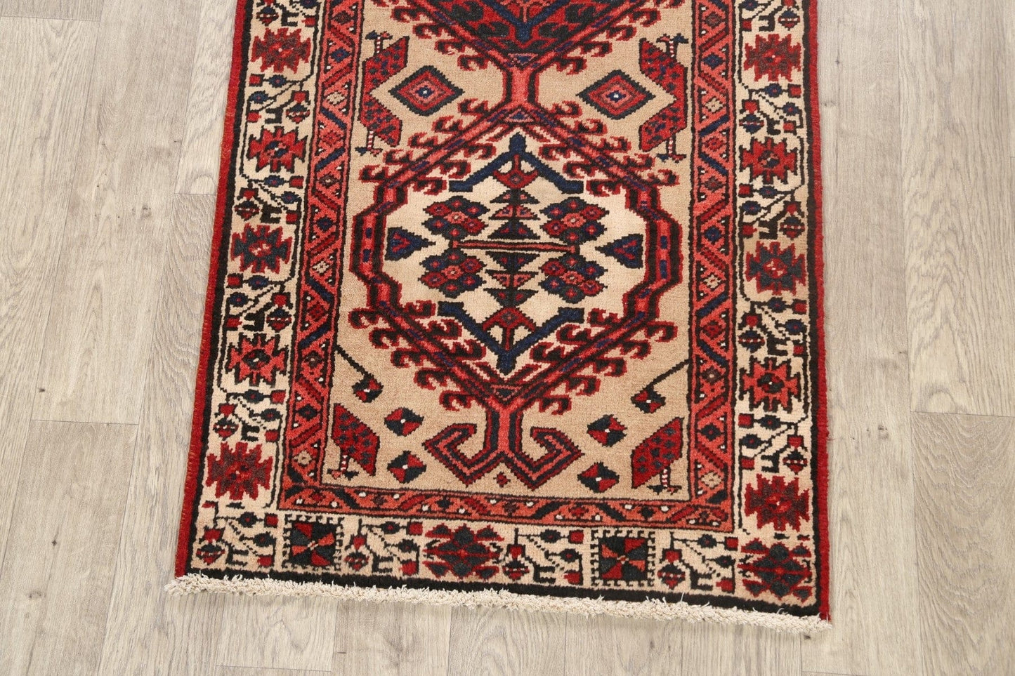 Geometric Meshkin Persian Area Rug 3x5