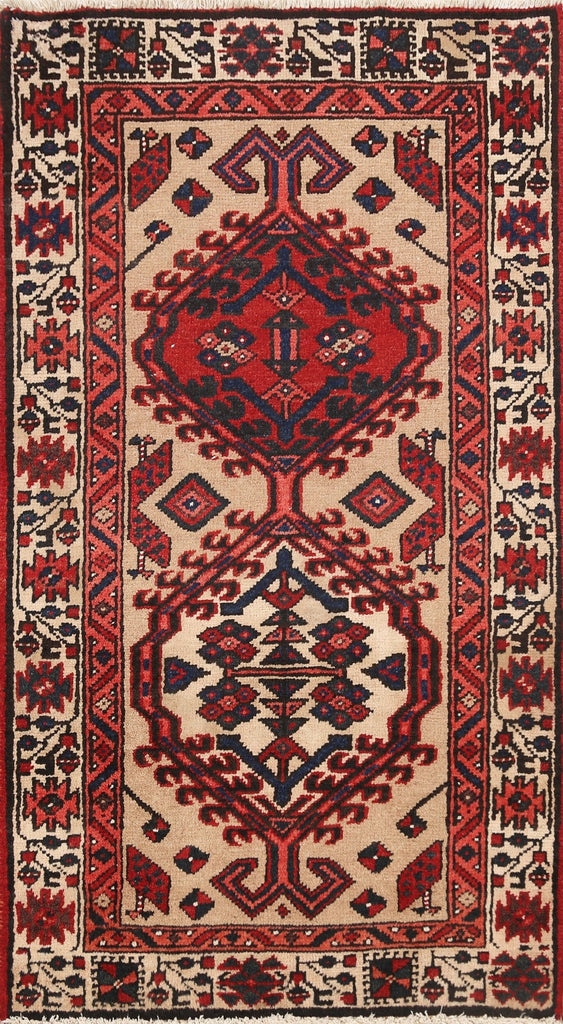 Geometric Meshkin Persian Area Rug 3x5