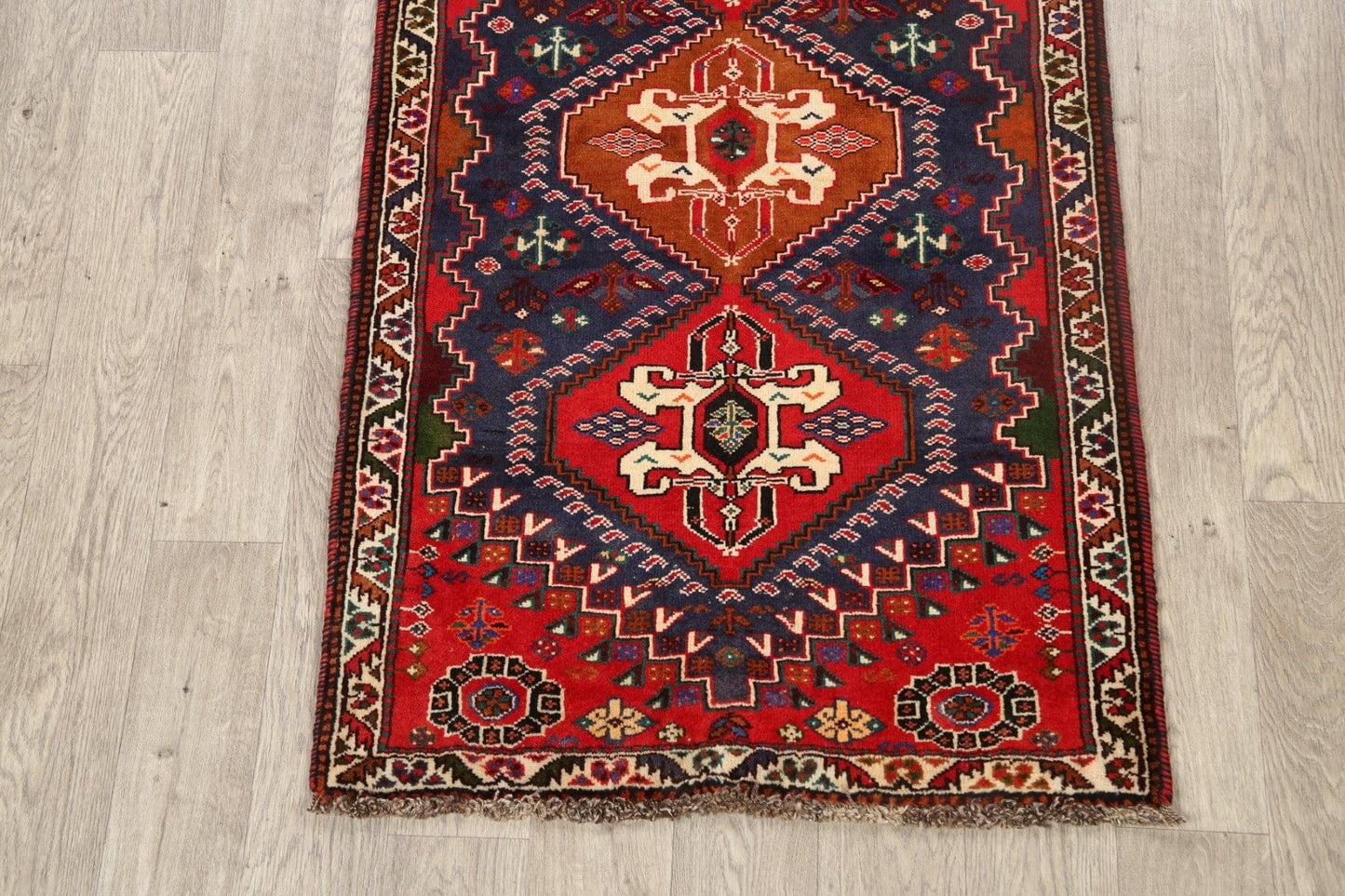 Geometric Shiraz Persian Area Rug 3x5