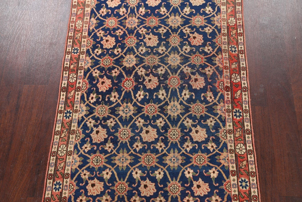 Antique Vegetable Dye Isfahan Persian Area Rug 3x5