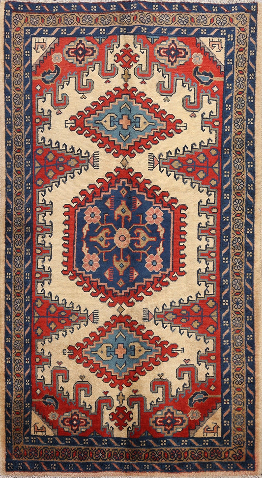 Geometric Viss Persian Area Rug 4x6