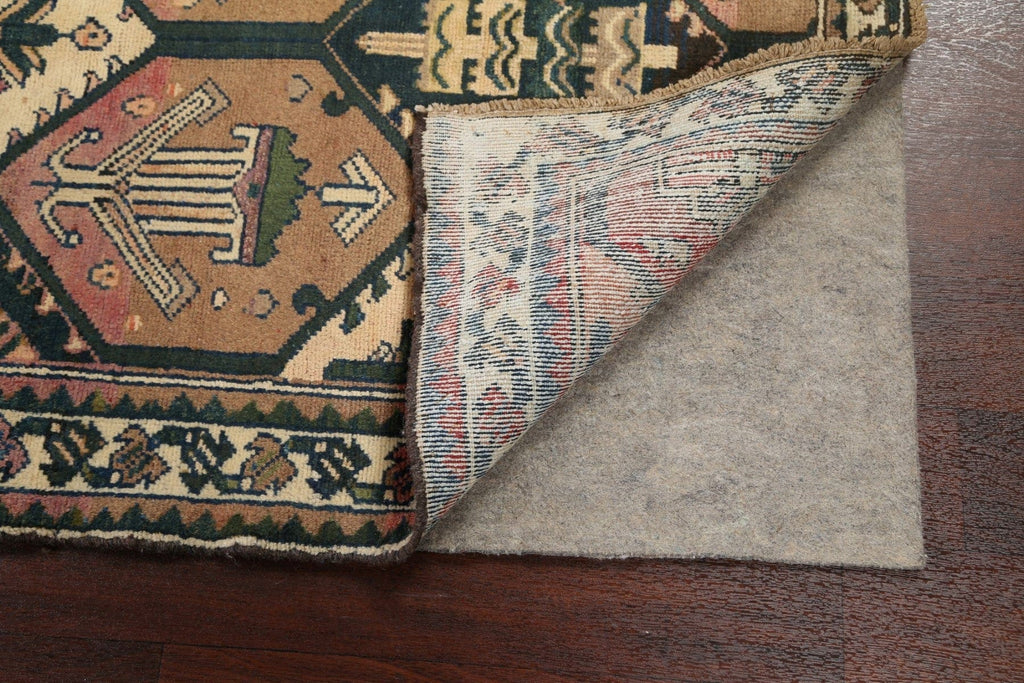 Geometric Bakhtiari Persian Runner Rug 3x9