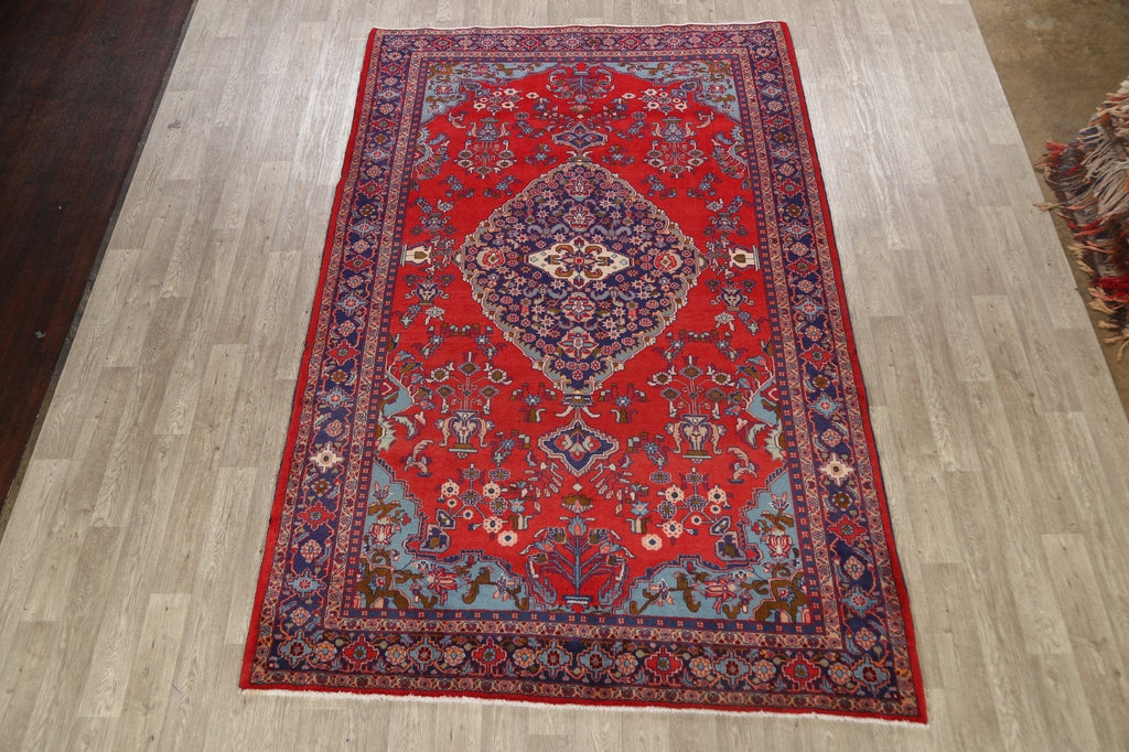 Floral Viss Persian Area Rug 7x11