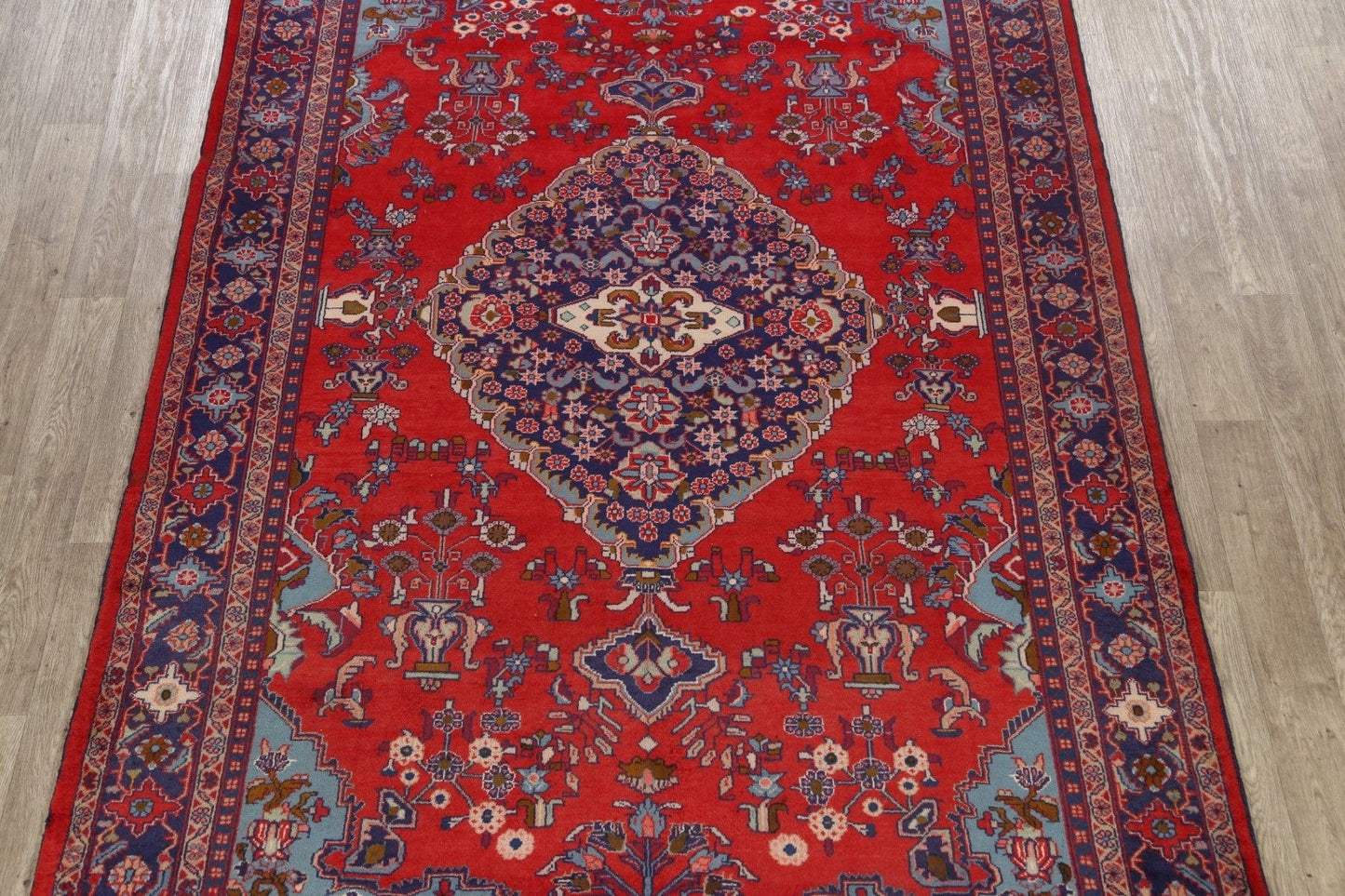 Floral Viss Persian Area Rug 7x11