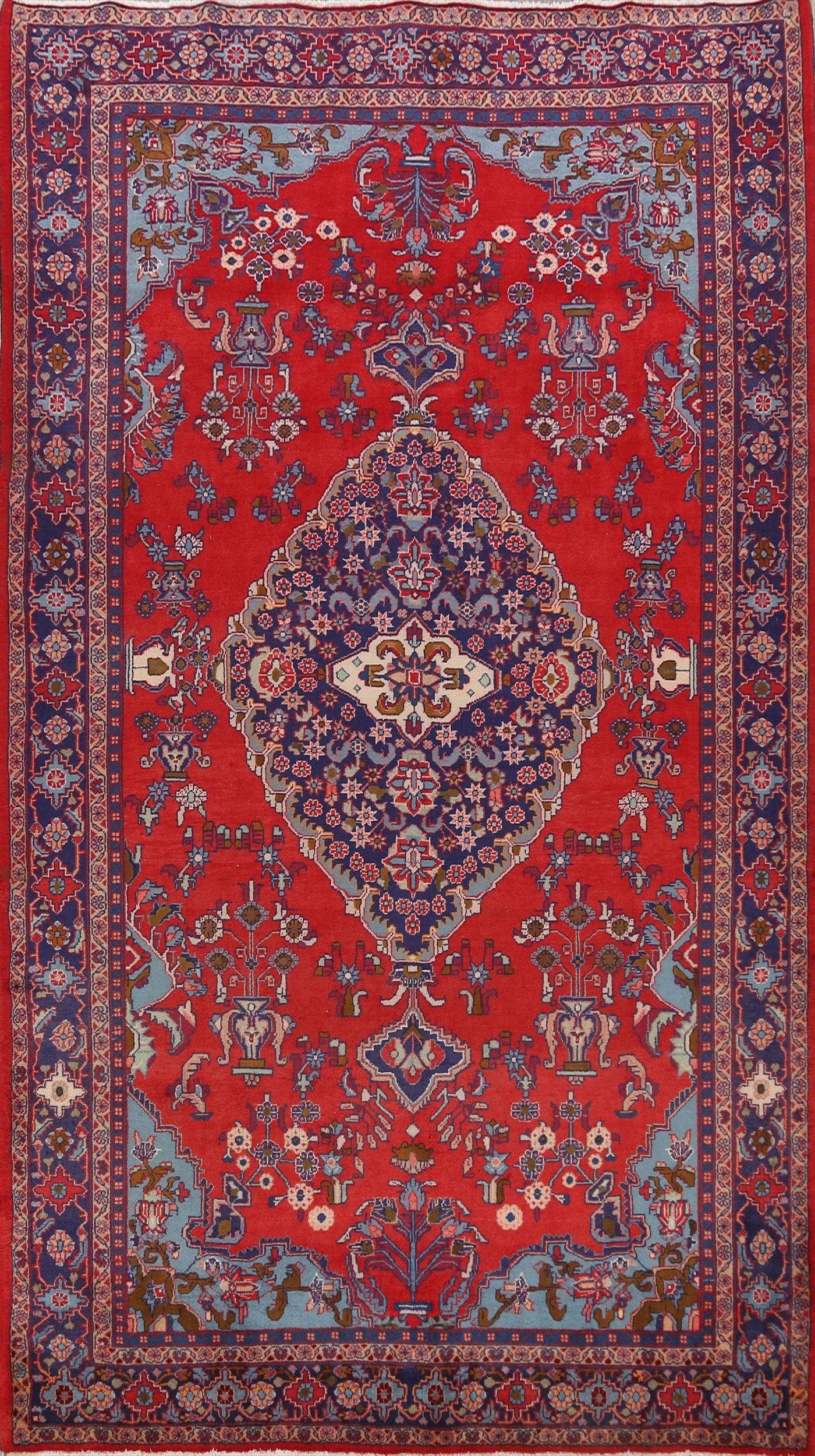 Floral Viss Persian Area Rug 7x11