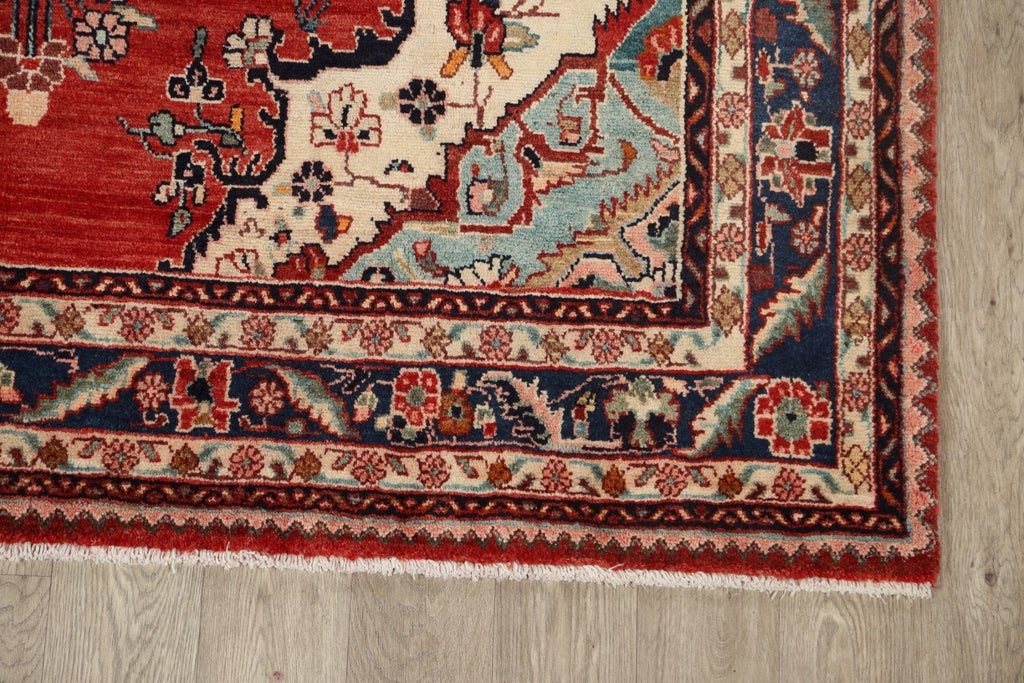 Floral Hamedan Persian Area Rug 6x10