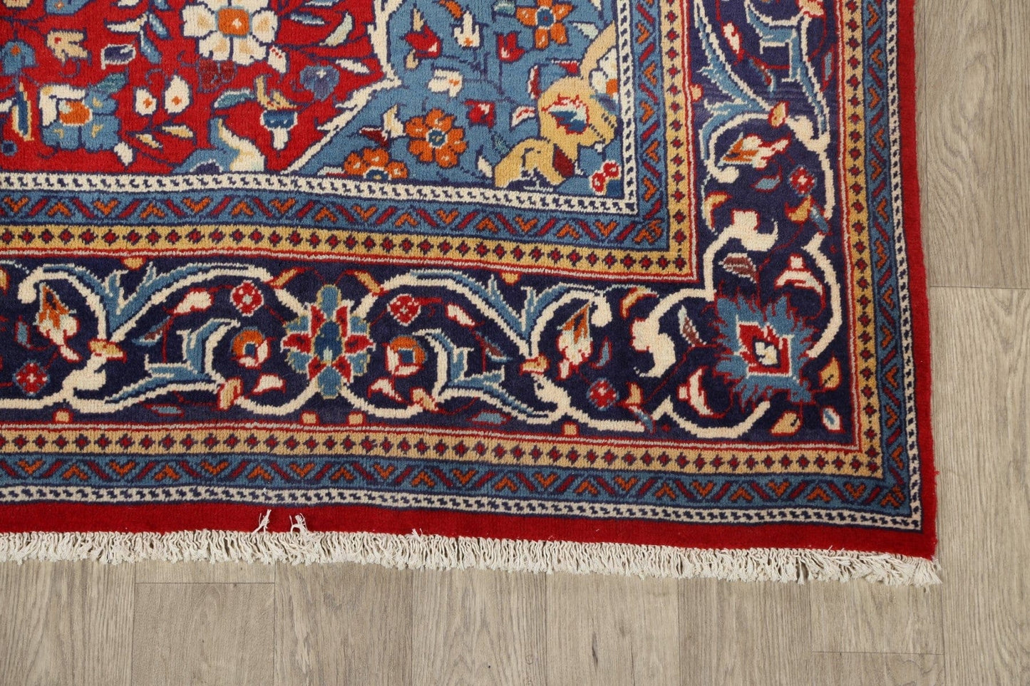 Floral Sarouk Persian Area Rug 7x11