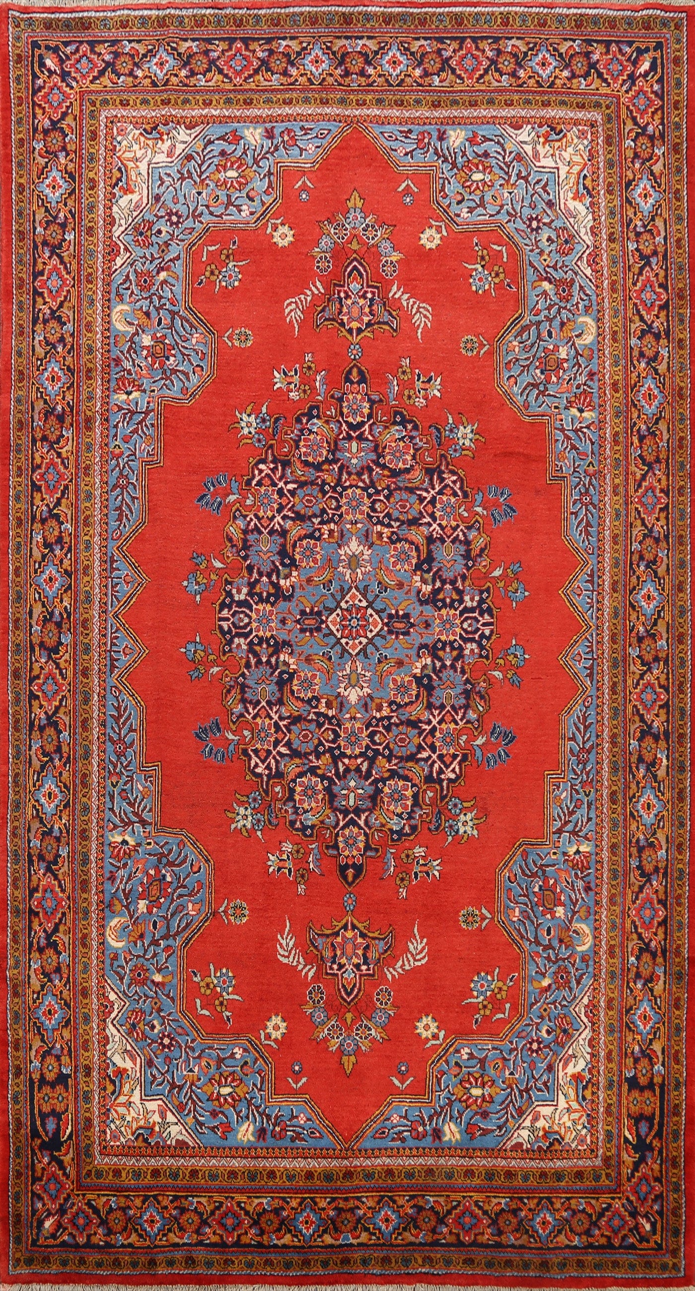 Geometric Viss Persian Area Rug 7x11