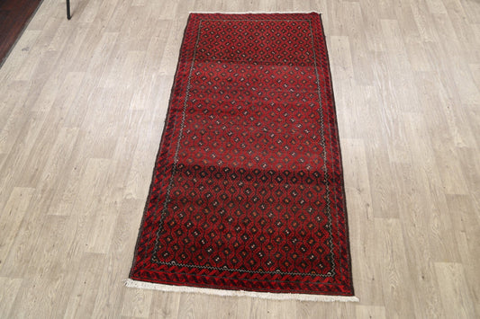 All-Over Balouch Persian Area Rug 4x7