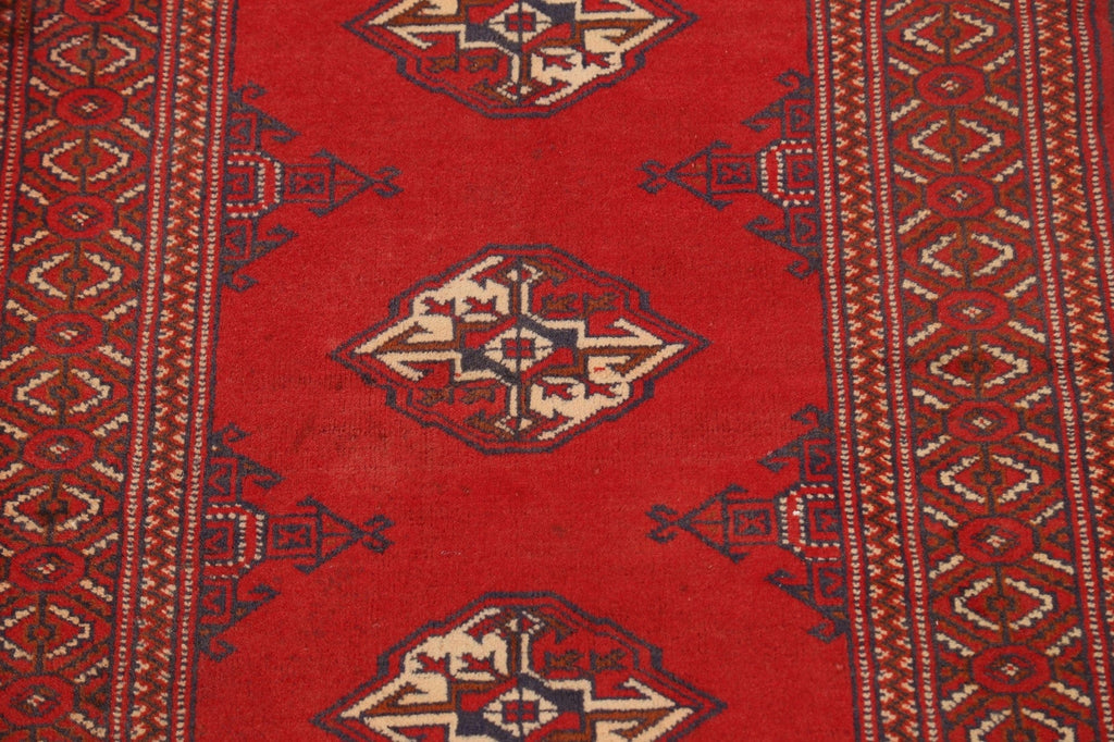 Geometric Balouch Persian Area Rug 3x6