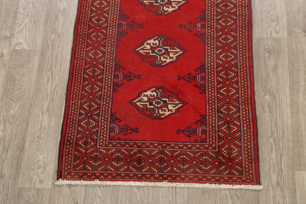 Geometric Balouch Persian Area Rug 3x6