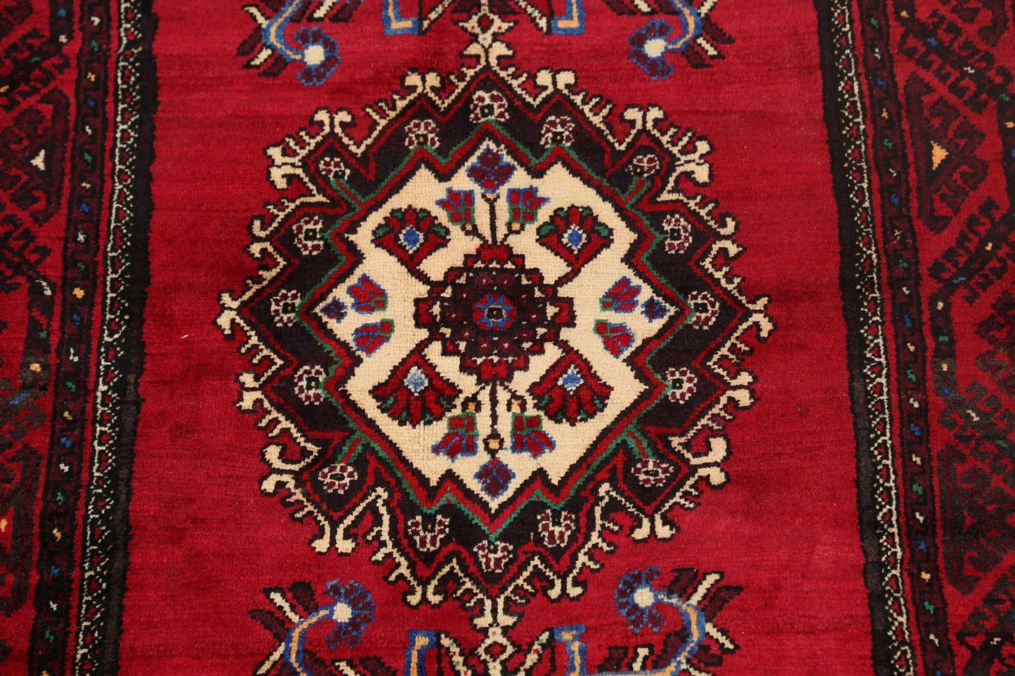 Geometric Balouch Persian Area Rug 3x5