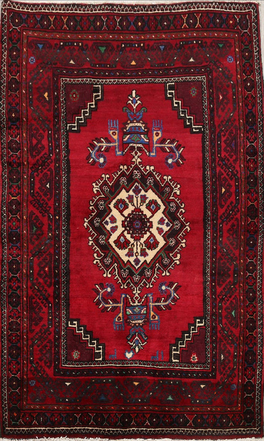 Geometric Balouch Persian Area Rug 3x5