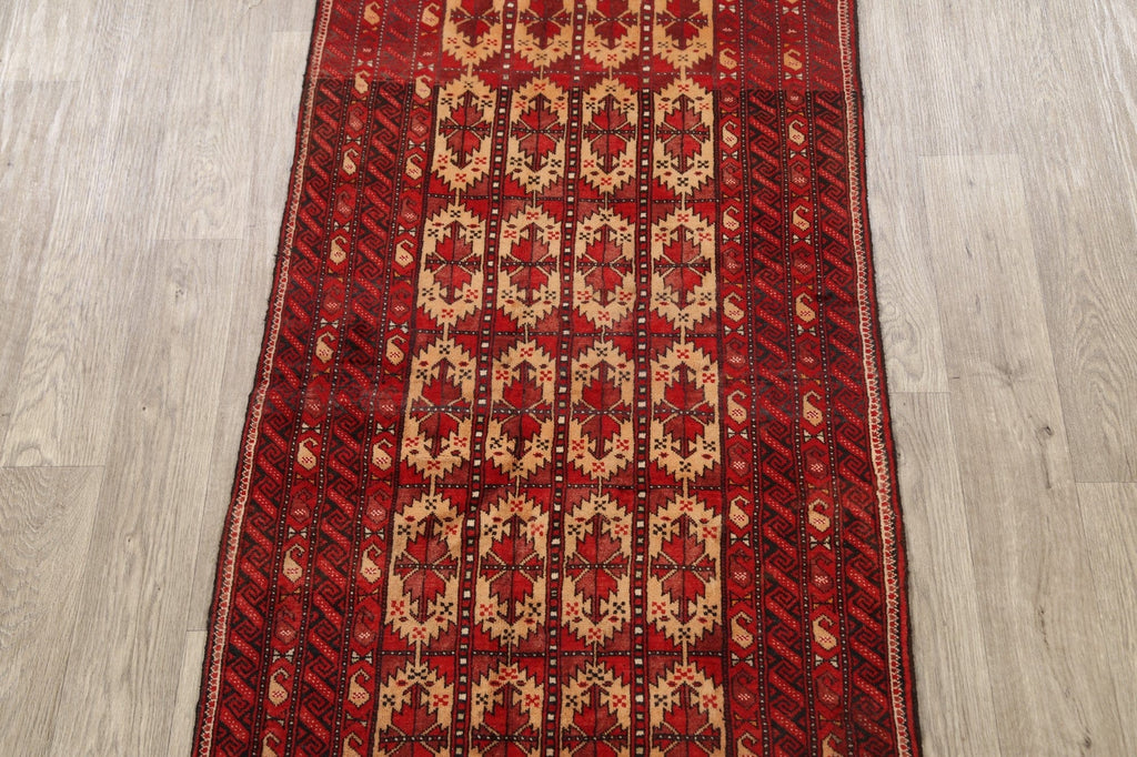 Geometric Balouch Persian Area Rug 3x5