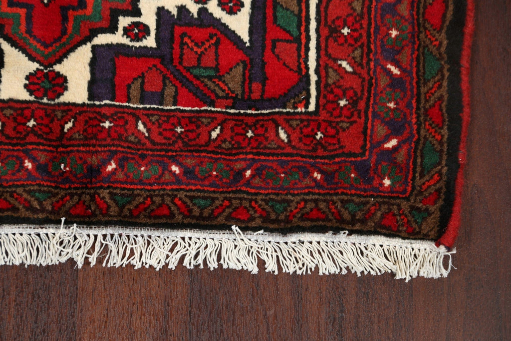 Tribal Hamedan Persian Area Rug 3x5