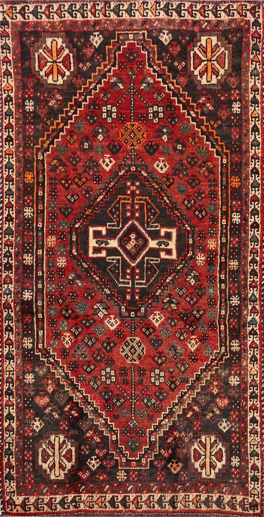 Geometric Shiraz Persian Area Rug 3x5