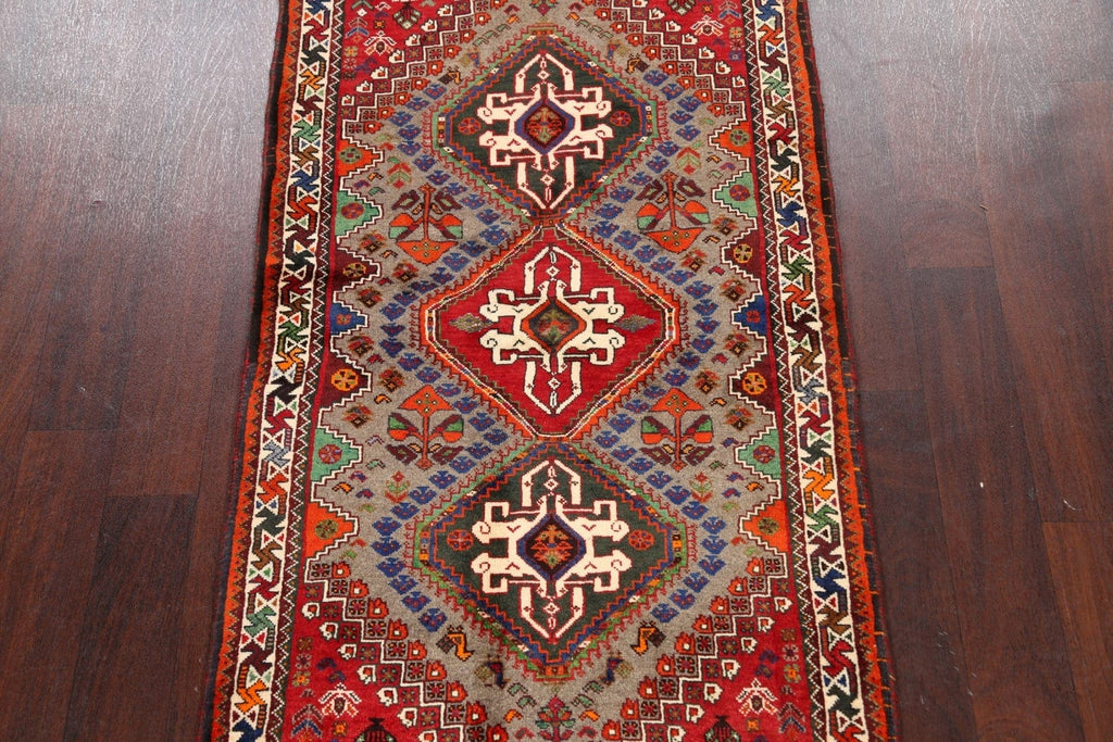 100% Vegetable Dye Abadeh Persian Area Rug 3x5