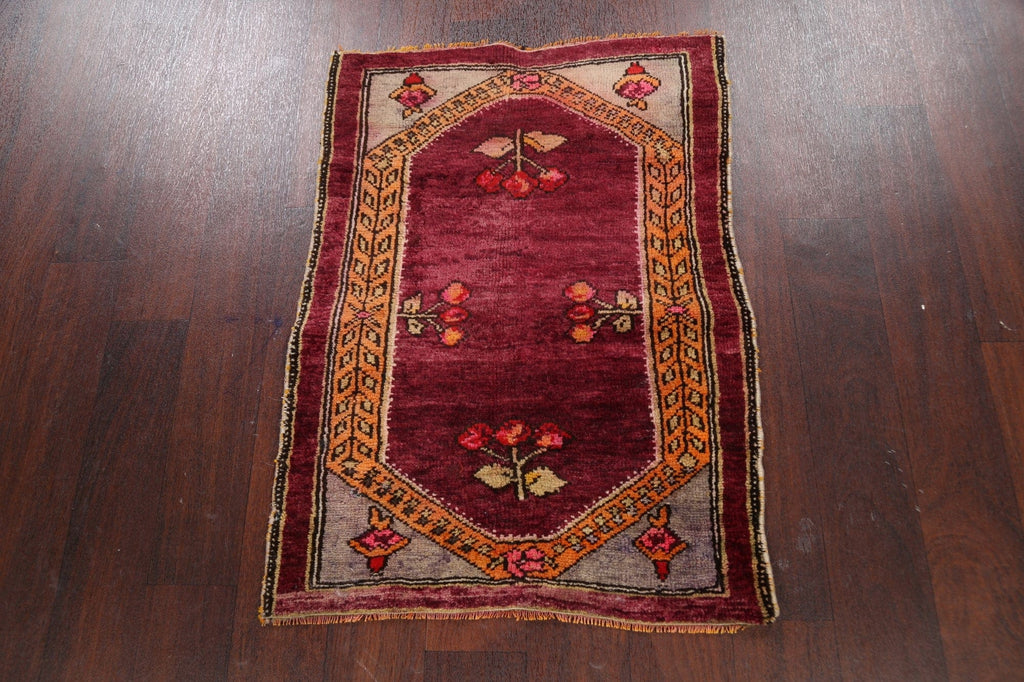 Geometric Oushak Oriental Area Rug 2x3