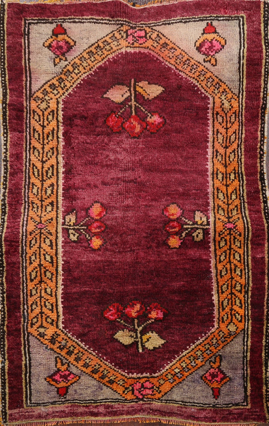 Geometric Oushak Oriental Area Rug 2x3