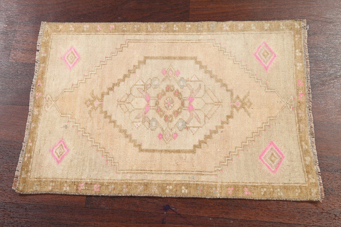 Set of 2 Square Oushak Oriental Area Rug 2x2