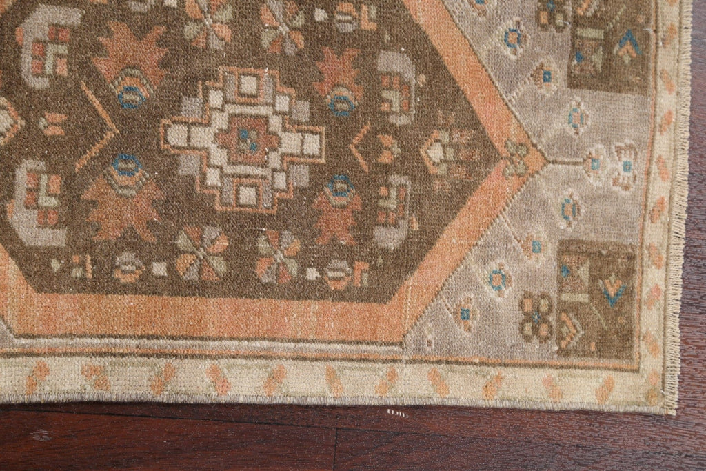 Geometric Oushak Oriental Area Rug 1x3