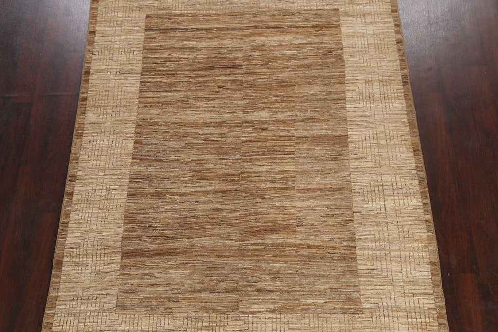 100% Vegetable Dye Gabbeh Kashkoli Oriental Area Rug 6x8