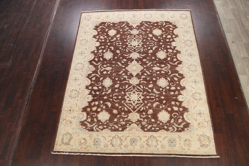 100% Vegetable Dye Oushak Chobi Oriental Area Rug 8x10